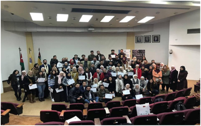 مشاركة طلبة هندسة العمارة بجامعة عمان