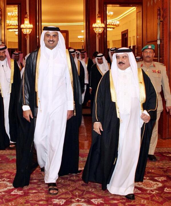 مباحثات هاتفية بين أمير قطر وعاهل