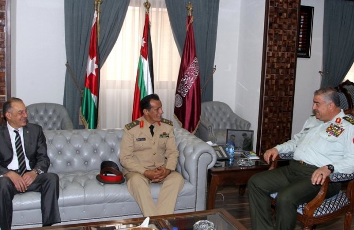 فريحات يستقبل رئيس الاتحاد العربي للرياضة