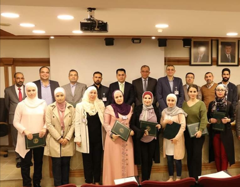 العزام يخرج ورشة عمل تطبيقات اللامركزية