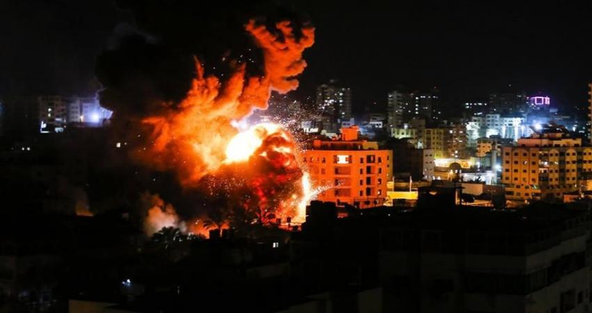 طائرات الاحتلال تقصف موقعا جنوبي قطاع