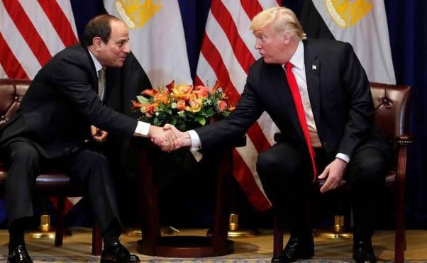 ترامب يلتقي السيسي في 9 أبريل