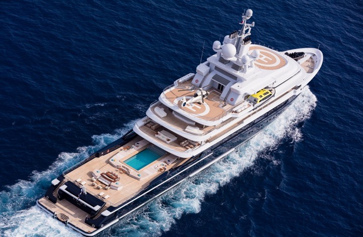 الإفراج عن يخت ملياردير بأحد أكبر