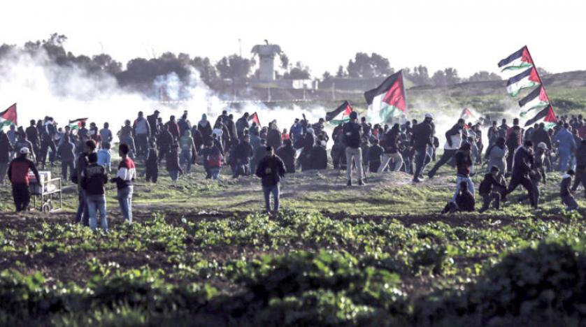 شهيدان وإصابات بمسيرات العودة شرق قطاع