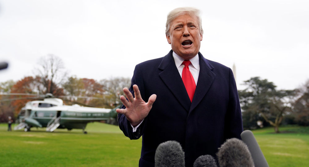 ترامب: اتخذت قرار الجولان بعد درس