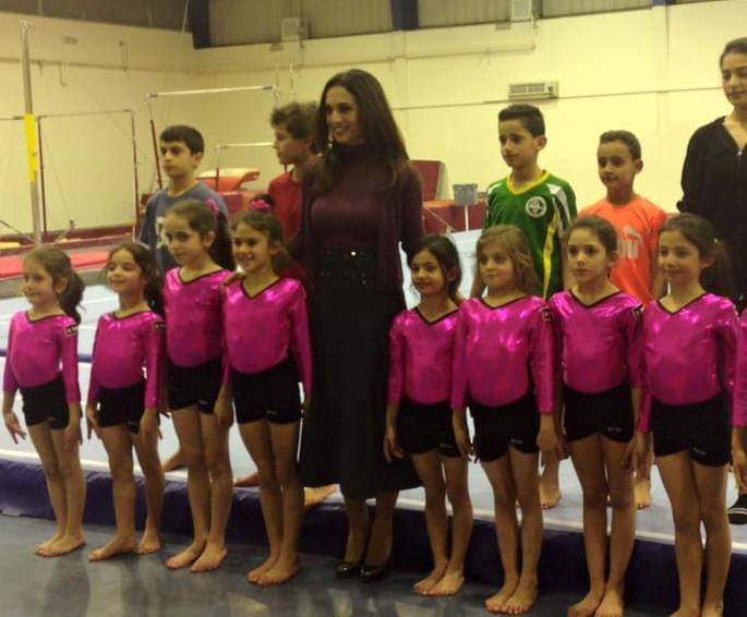 الأميرة رحمة .. سر اشعاع الجمباز