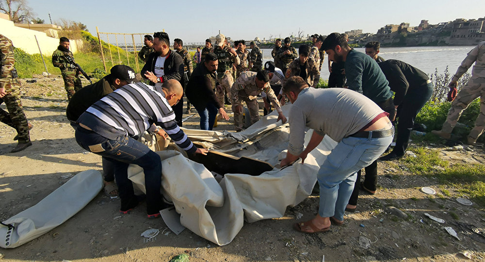 حصيلة رفع الجثث من تحت الماء