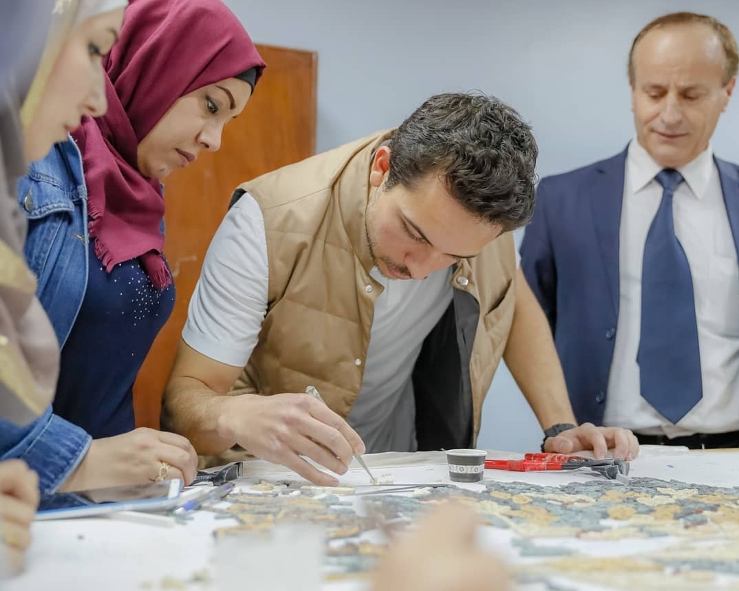 ولي العهد في مادبا.. ماذا قال