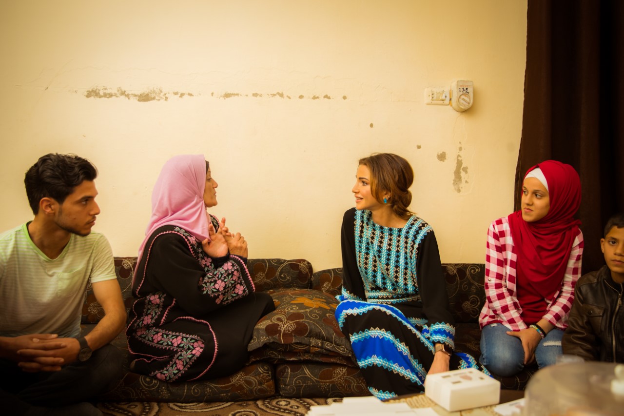 الملكة رانيا: المفرق لها مكانة خاصة