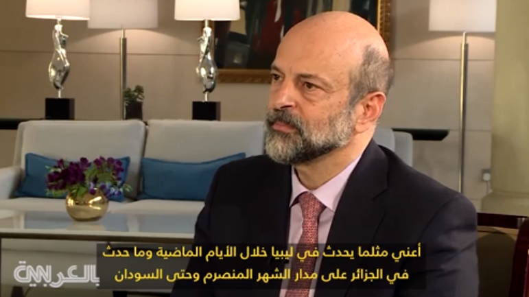 الرزاز يتهرب من سؤال لـ CNN