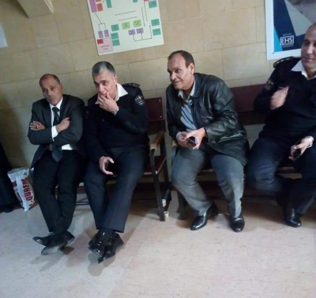 مدير الجمارك اللواء االرحامنة على كرسي