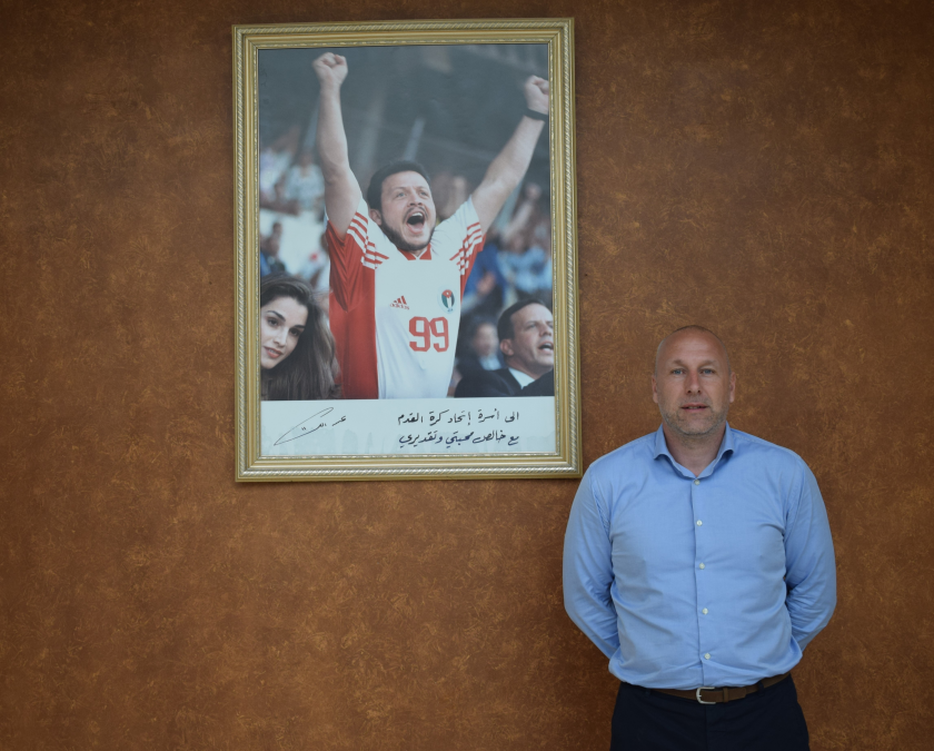 الاتحاد الأردني يتعاقد مع الهولندي تيجيز