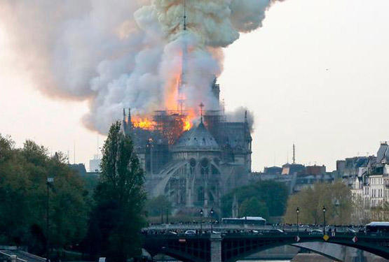 درس لترامب من رجال إطفاء حريق