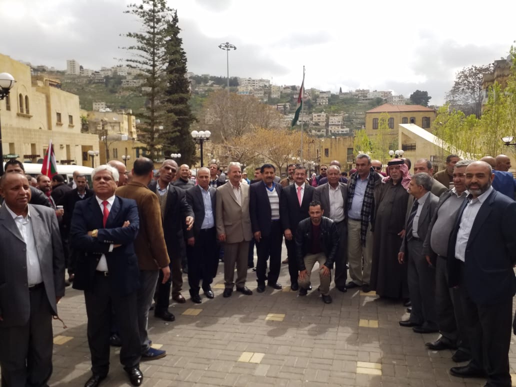 مسيرة ولاء وانتماء في السلط (فيديو