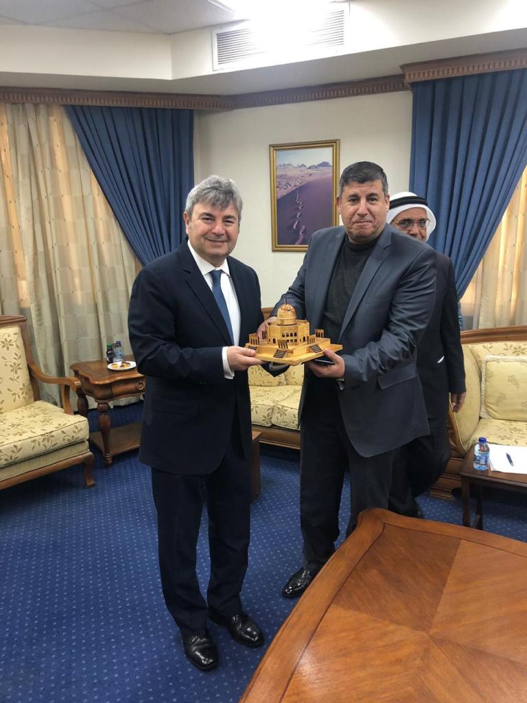 لجنة فلسطين النيابية تلتقي السفير التركي