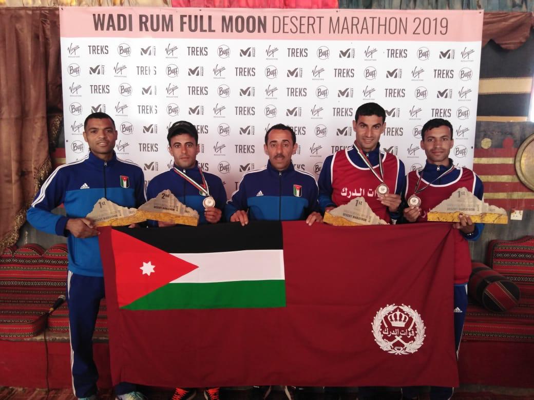 نشامى الدرك يحصدون الذهب في ماراثون