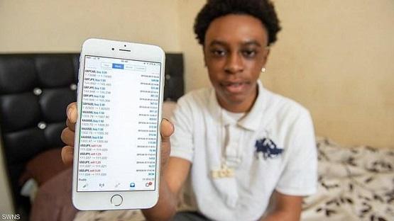 مراهق يجني ثروة بـ200 دولار فقط