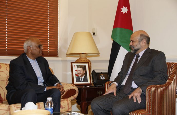 الرزاز يلتقي وزير المهارات والريادة الهندي