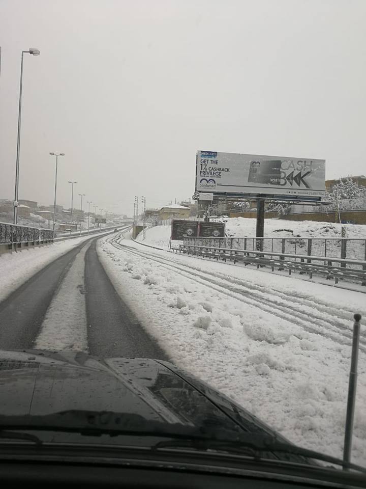 في ظاهرة نادرة من نوعها.. «ثلوج