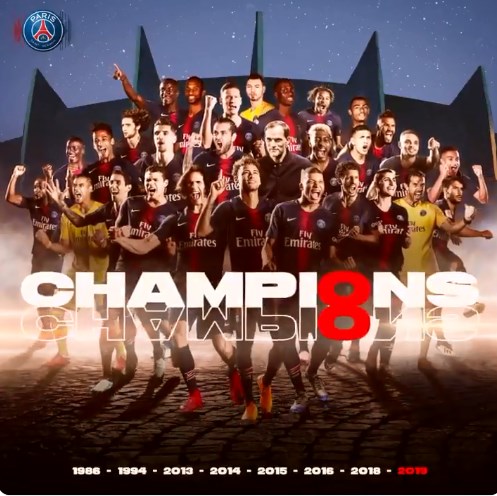 رسميا.. باريس سان جيرمان بطلا للدوري