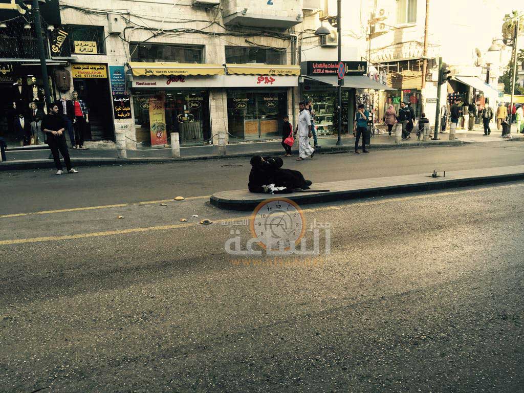 حدث في وسط عمان (صورة)