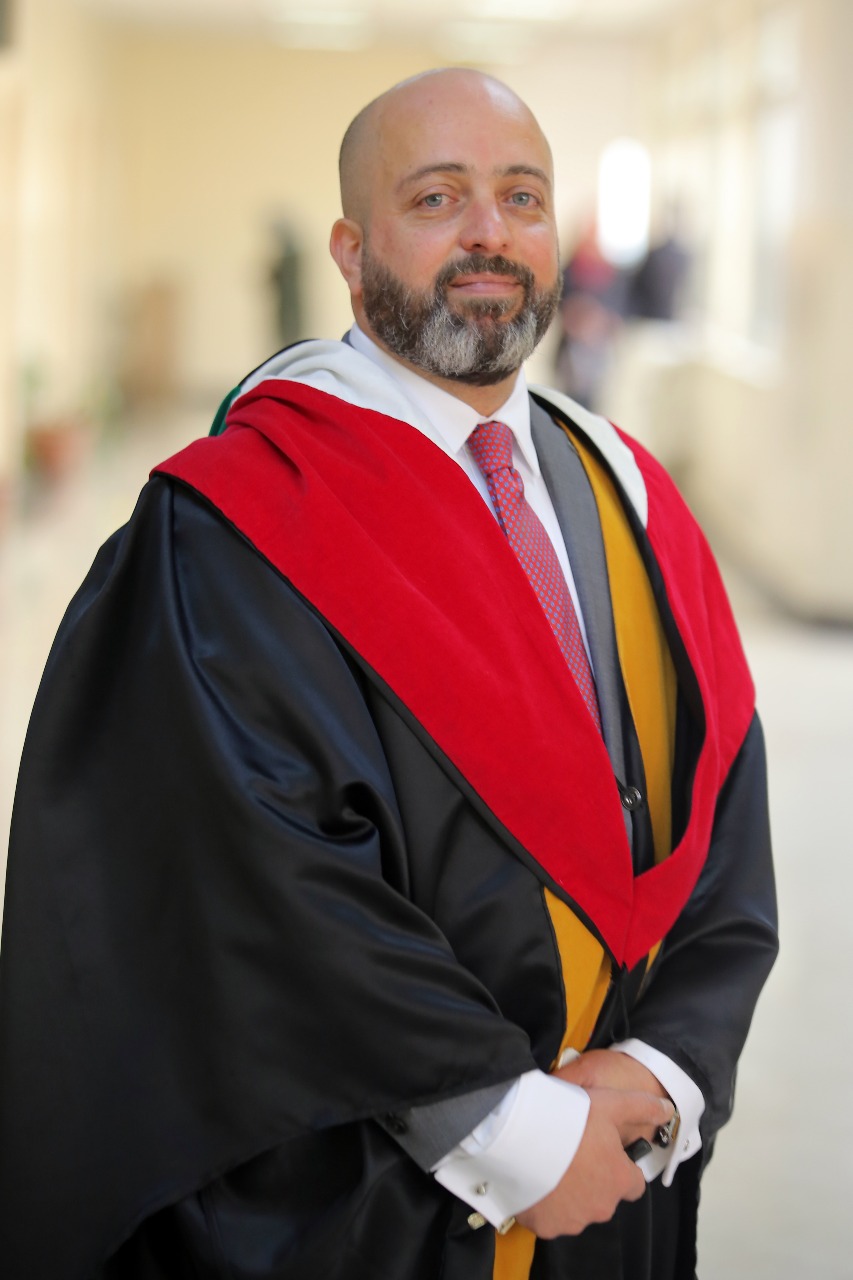 الدكتور محمد فخري مقدادي.. مبروك الدكتوراه