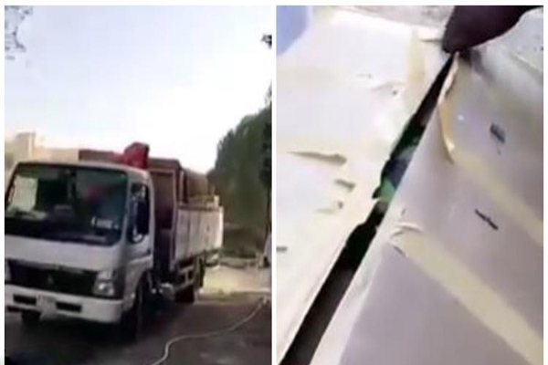 شاهد: صدمة إماراتي قاده شغفه لتفتيش