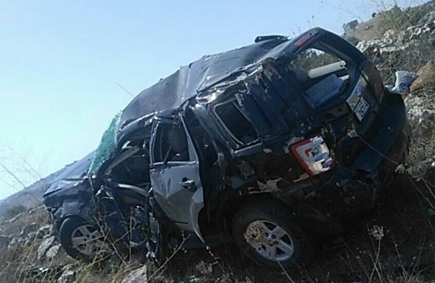 5 اصابات حادث تدهور في منطقة