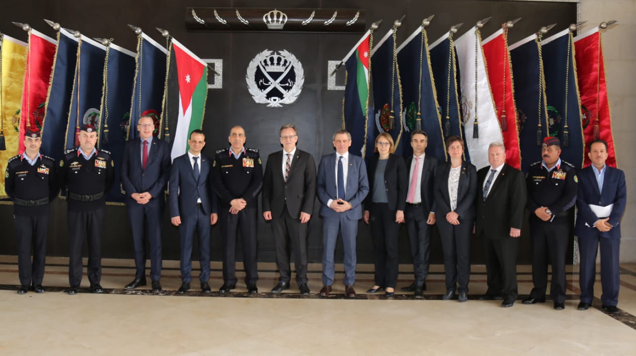 الحمود يستقبل وفدا أمنيا من المانيا