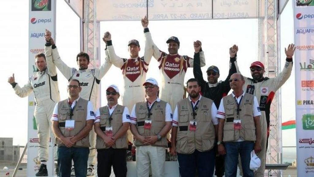 القطري ناصر العطية يحرز اللقب «رالي