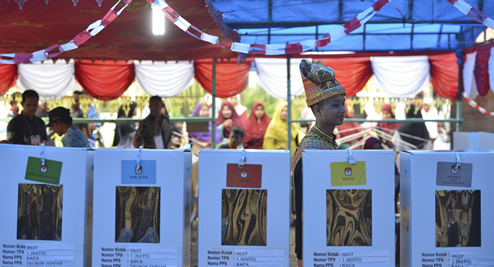 في ظاهرة غريبة.. . الانتخابات الإندونيسية