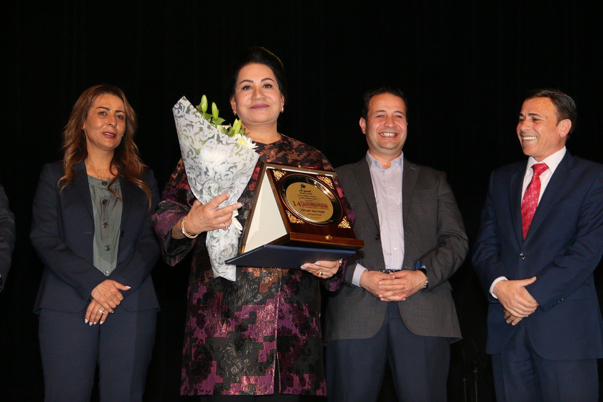 الأردن تكرم الممثلة الكويتية سعاد العبد