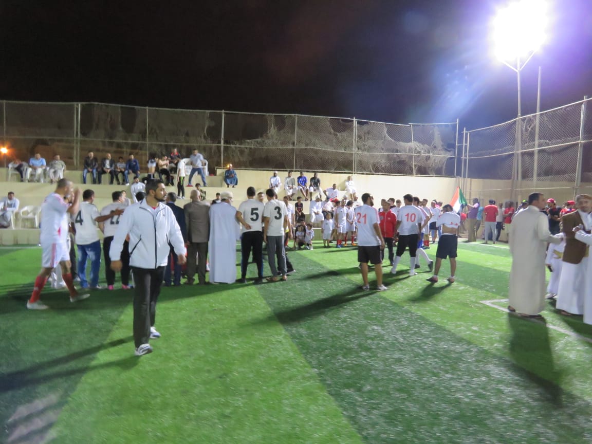 فرق الجاليه الاردنيه بمحافظة ظفار يتأهل