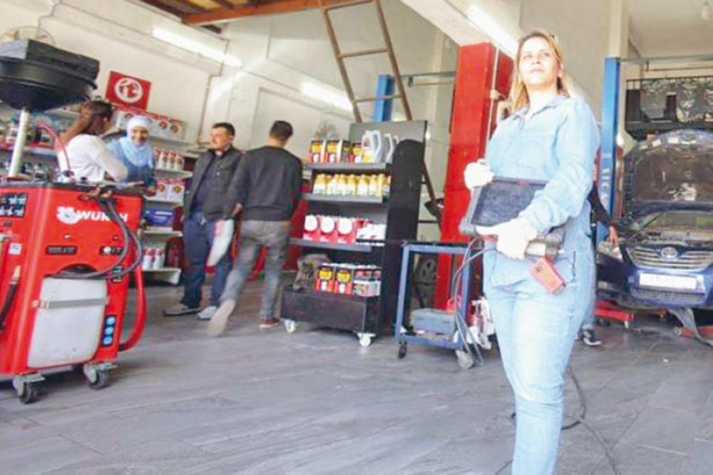 ميكانيكيتان أردنيتان (صور)