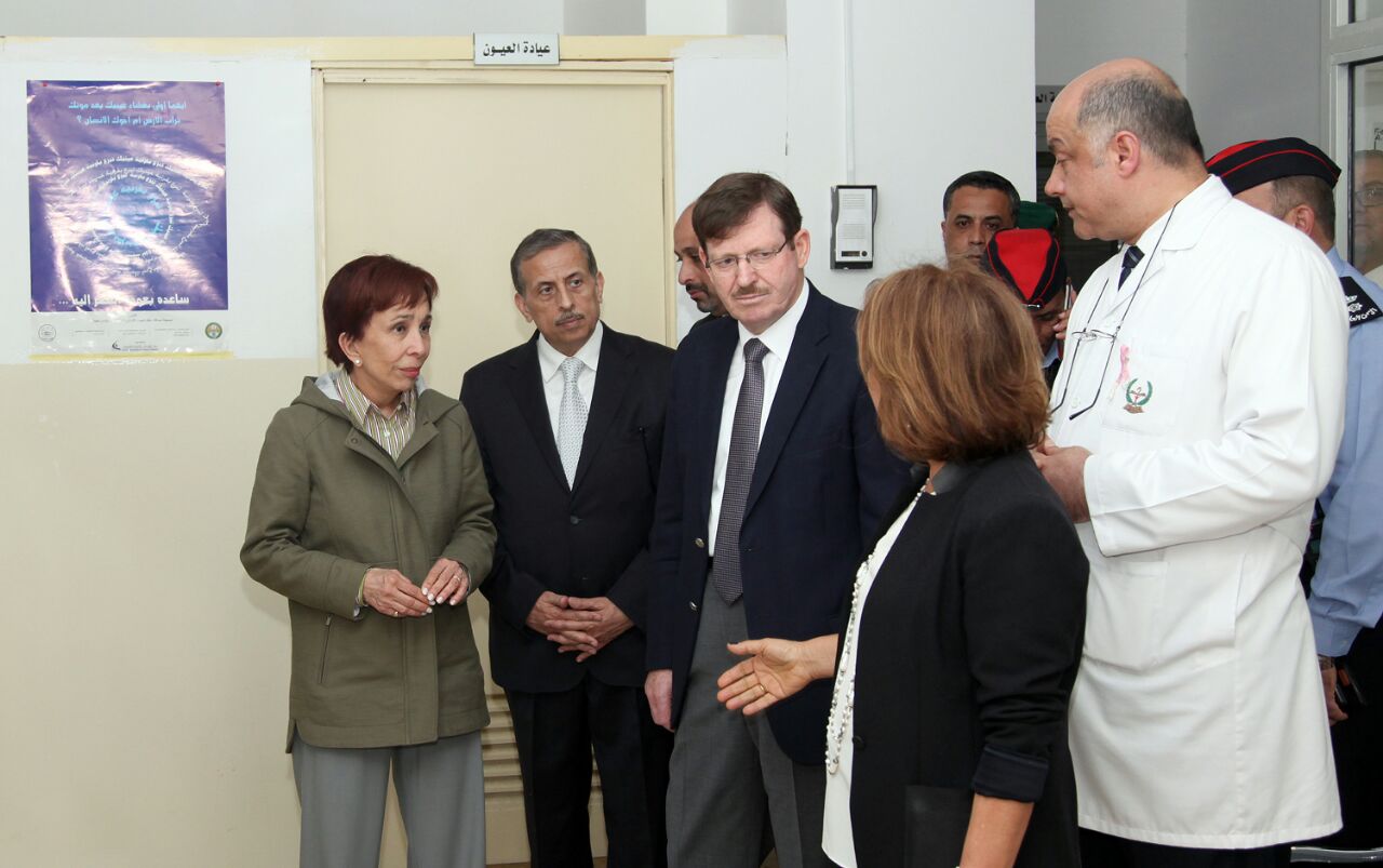 الاميرة بسمة ترعى انطلاق الحملة الطبية