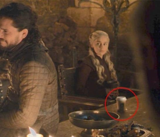 قهوة «ستاربكس» تظهر في لعبة العروش..