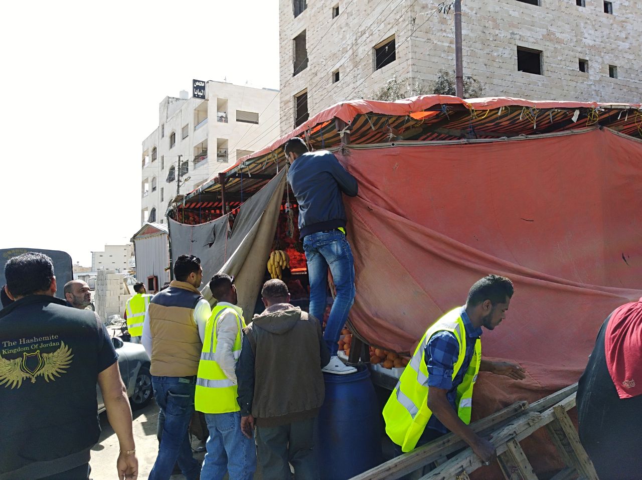 الأمانة تواصل حملاتها لضبط البيع العشوائي