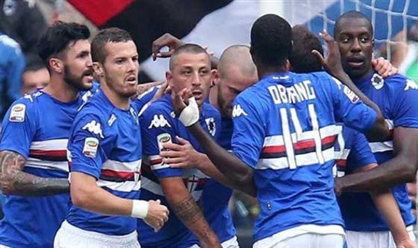 سامبدوريا يعبر جنوى بهدف في الكالتشيو