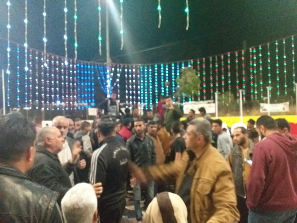 جماهير البقعة تعتصم مجددا للمطالبة برحيل