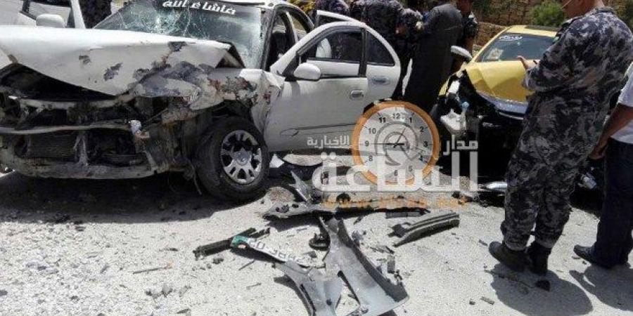 7 إصابات بتصادم مركبتين في ماركا