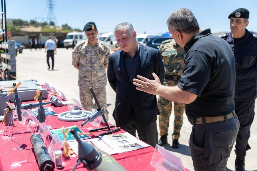 الملك يفتتح المبنى التدريبي لوحدة «معالجة