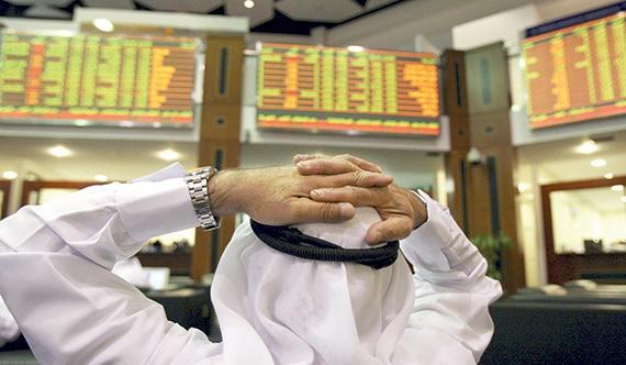 تراجع حاد لبورصات الأسهم الخليجية
