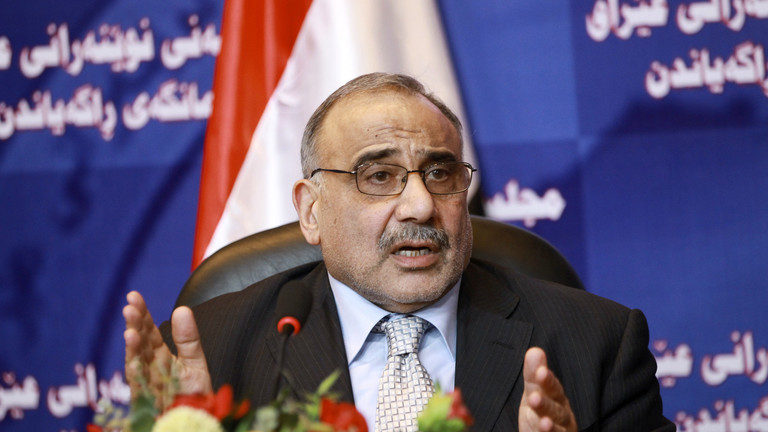 عبد المهدي: لا رغبة لدى واشنطن