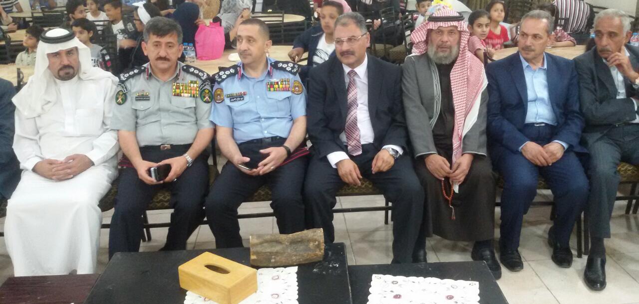 مدير شرطة البلقاء يرعى إفطار الأيتام