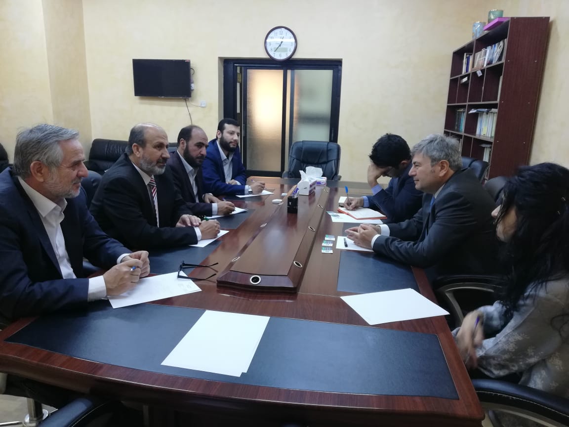 أمين عام «العمل الإسلامي» يستقبل السفير