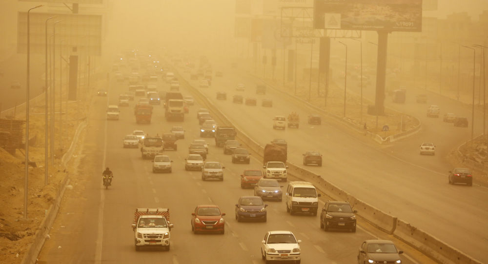 درجة حرارة الطقس في مصر تسجل