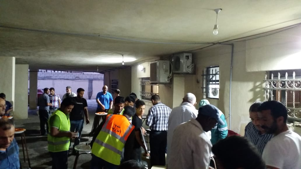 جمعية نشامى بورين الخيرية تقيم إفطارا