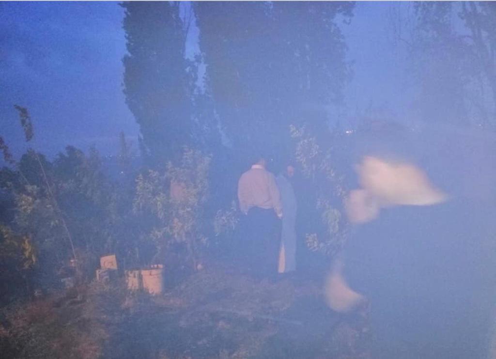 الوزير سامي الداوود يشارك في إطفاء