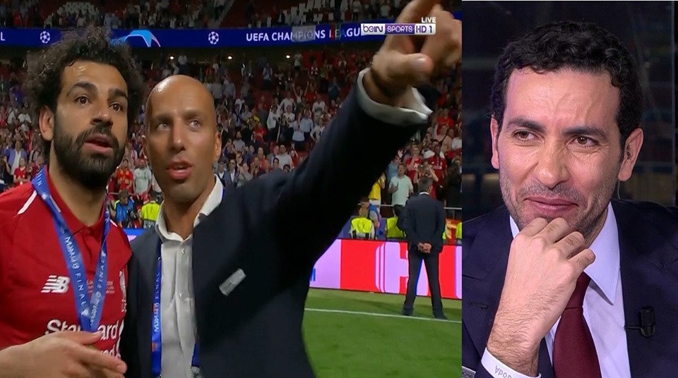 صلاح يسأل مذيع بين سبورت عن