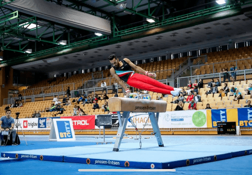 تسجيل حركة جمباز باسم لاعب أردني